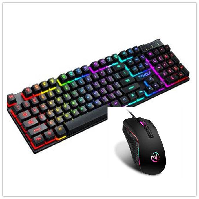 Gaming Usb Luminous Wired Keyboard Floating Manipulator - Meli Meli CDMX