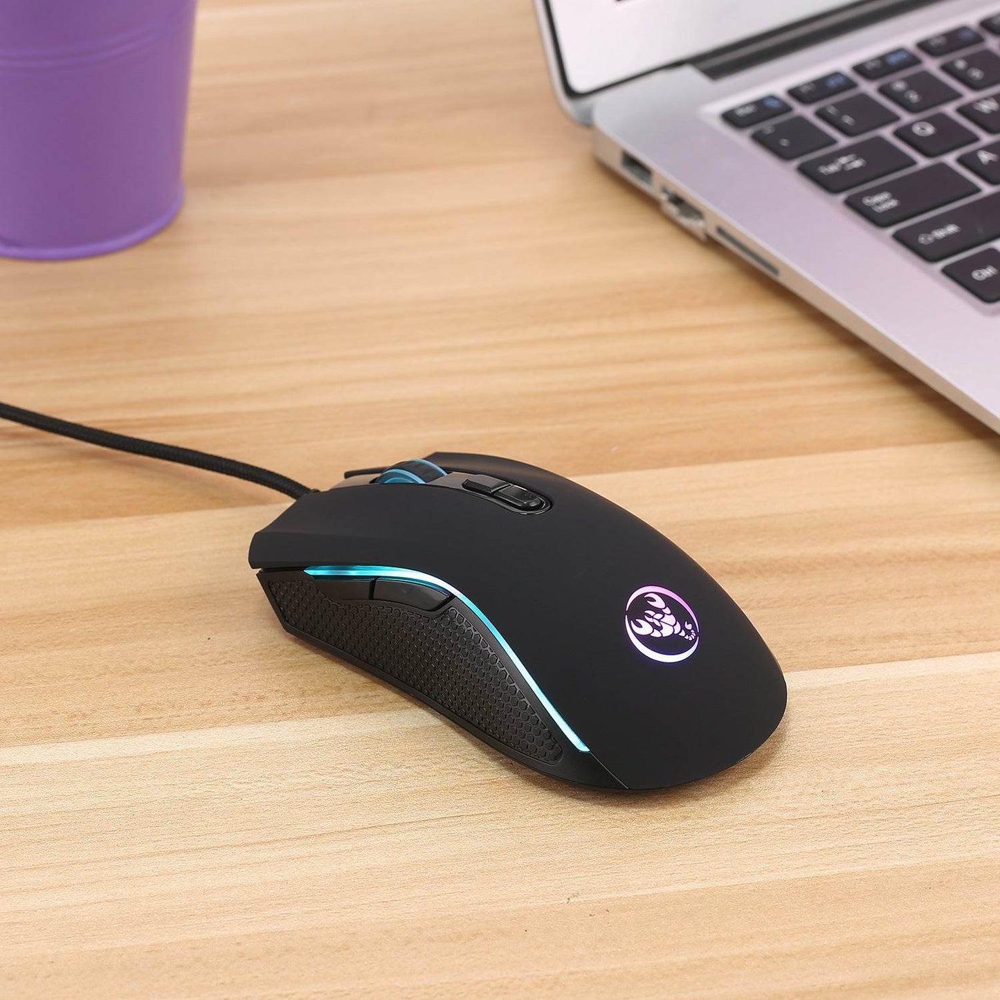 Gaming Usb Luminous Wired Keyboard Floating Manipulator - Meli Meli CDMX