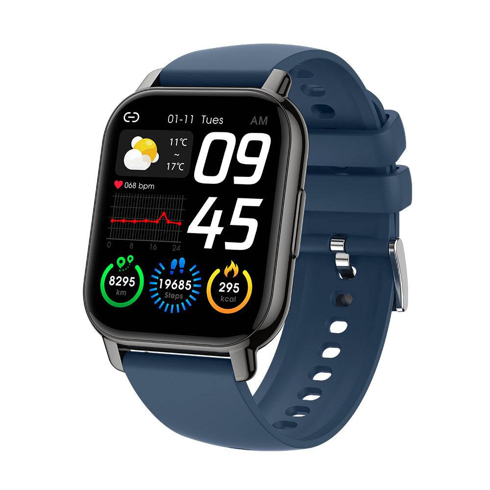 P66 Smart Watch Bluetooth Call Heart Rate Blood Pressure - Meli Meli CDMX