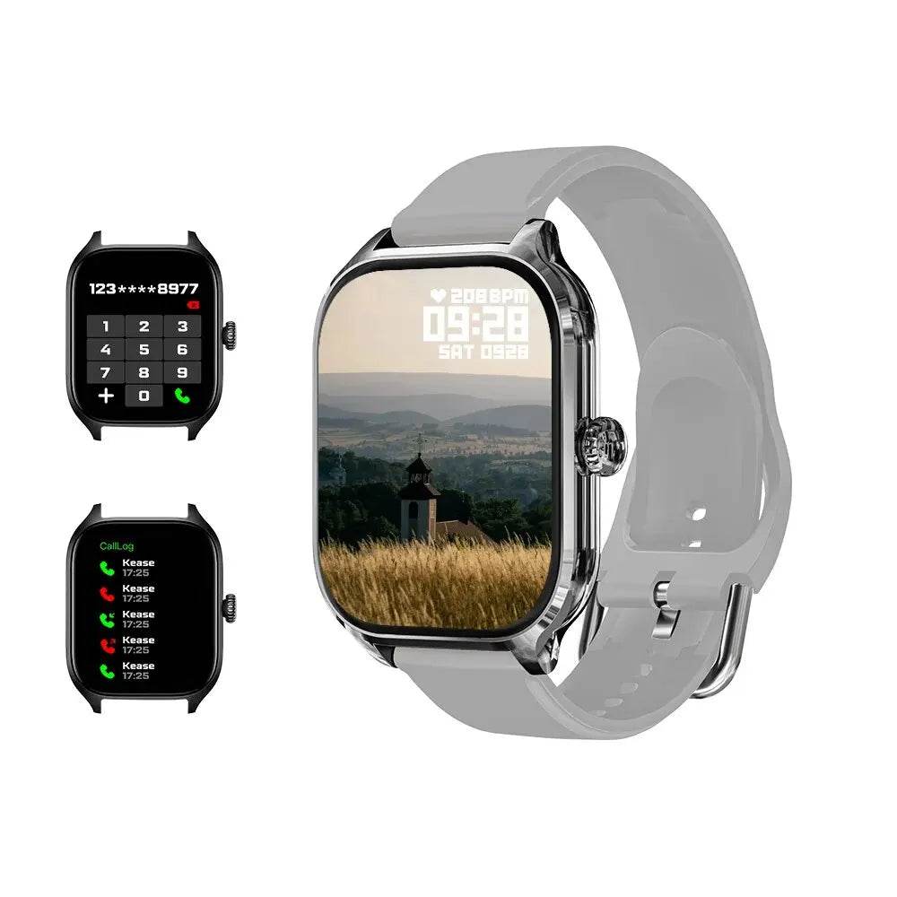 LAXASFIT H9 and H6 Smartwatch Dial to Answer Calls Calorie Tracking Heart Rate Blood Oxygen Monitoring Bluetooth Smart Watch - Meli Meli CDMX