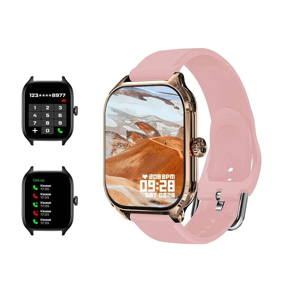 LAXASFIT H9 and H6 Smartwatch Dial to Answer Calls Calorie Tracking Heart Rate Blood Oxygen Monitoring Bluetooth Smart Watch - Meli Meli CDMX