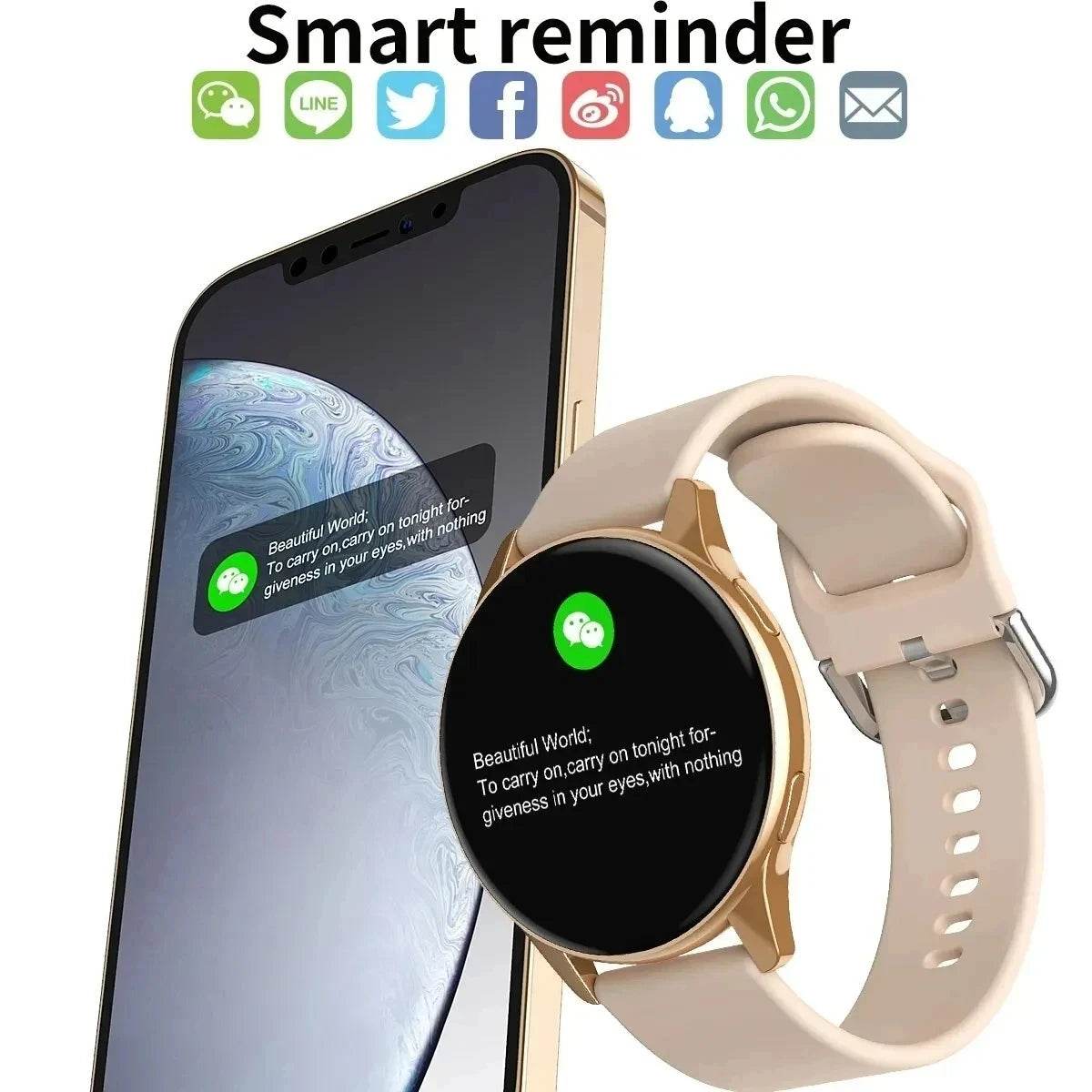 LIGE New Smart Watch 2025 Wireless Charging Smartwatch Bluetooth Calls Watches Men Women Fitness Bracelet Custom Watch Face +Box - Meli Meli CDMX