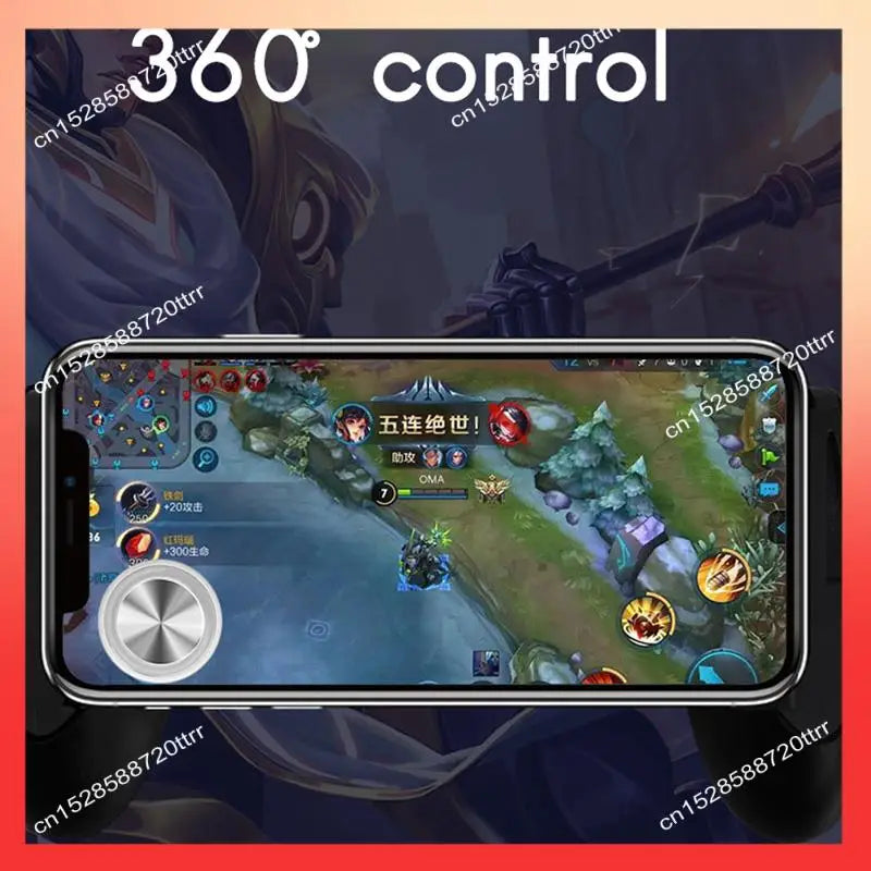 ABNR Q8 Plus Game Steering Wheel For Smartphones, Suction-Cup Mobile Game Joystick Mobile Key, For PUBG Mobile Arena Of Valor