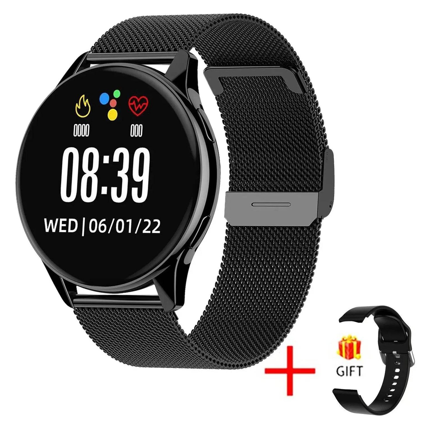 LIGE New Smart Watch 2025 Wireless Charging Smartwatch Bluetooth Calls Watches Men Women Fitness Bracelet Custom Watch Face +Box - Meli Meli CDMX