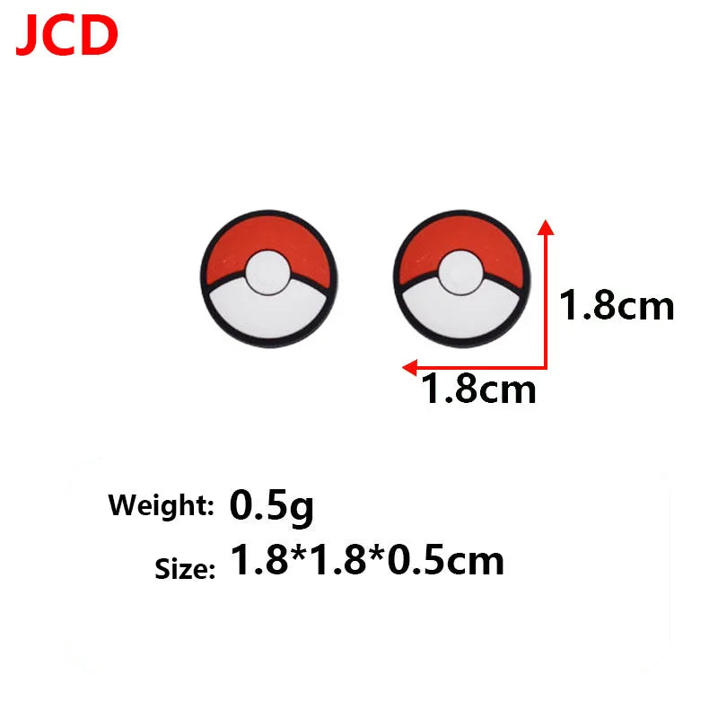 4PCS Silicone Rubber Thumb Grip Caps for Nintendo Switch Lite OLED Joy-Con Controller Joystick Cap Enhancer
