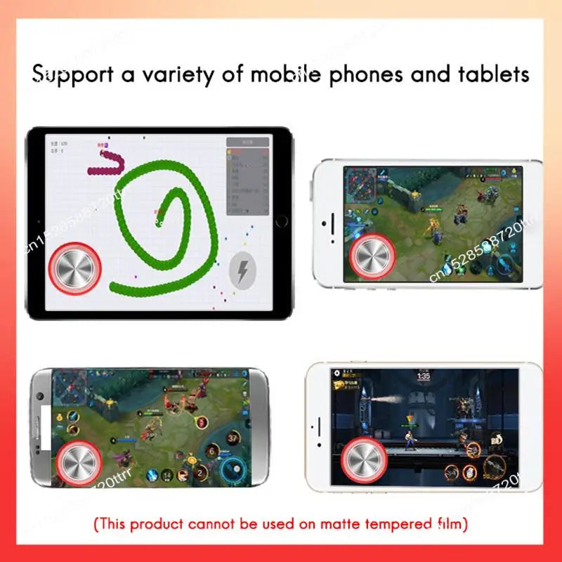 ABNR Q8 Plus Game Steering Wheel For Smartphones, Suction-Cup Mobile Game Joystick Mobile Key, For PUBG Mobile Arena Of Valor