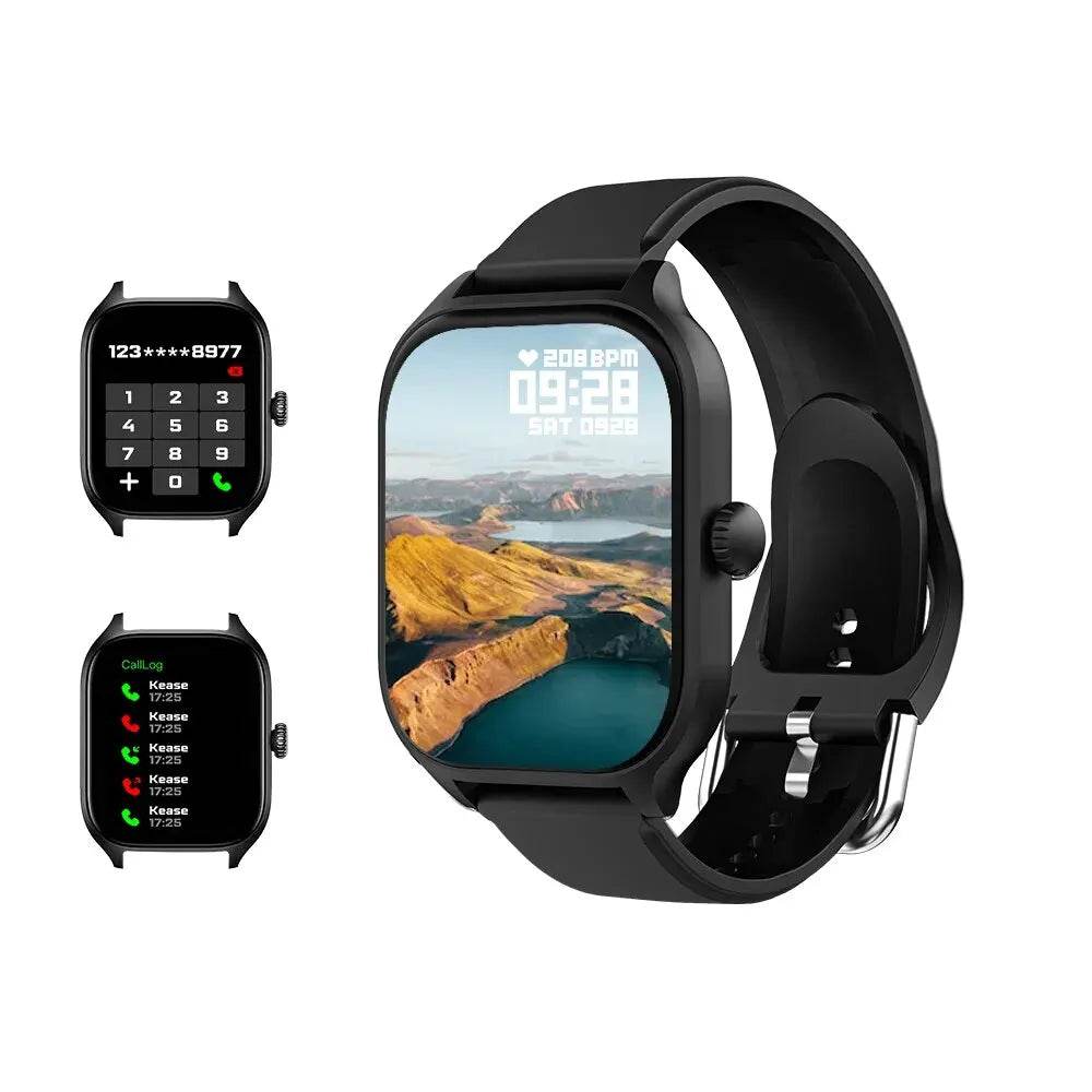 LAXASFIT H9 and H6 Smartwatch Dial to Answer Calls Calorie Tracking Heart Rate Blood Oxygen Monitoring Bluetooth Smart Watch - Meli Meli CDMX