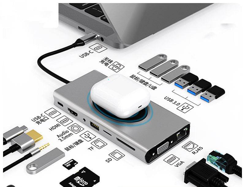 Hub Multi-function Hub HDMI Docking Station Notebook Converter - Meli Meli CDMX