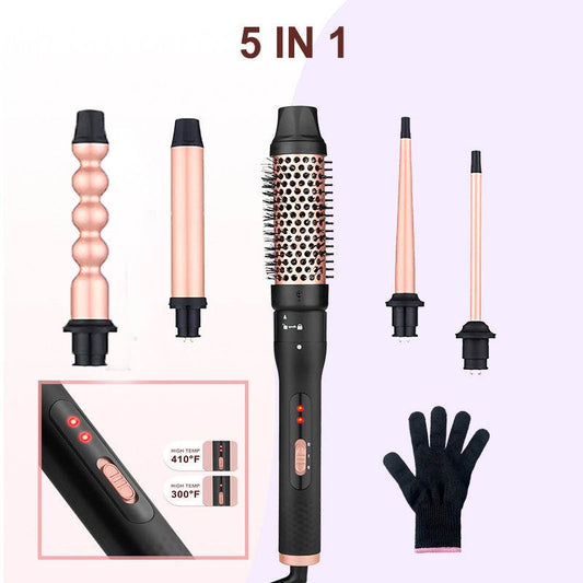 All-in-one Three-tube Water Wave Hair Curler - Meli Meli CDMX