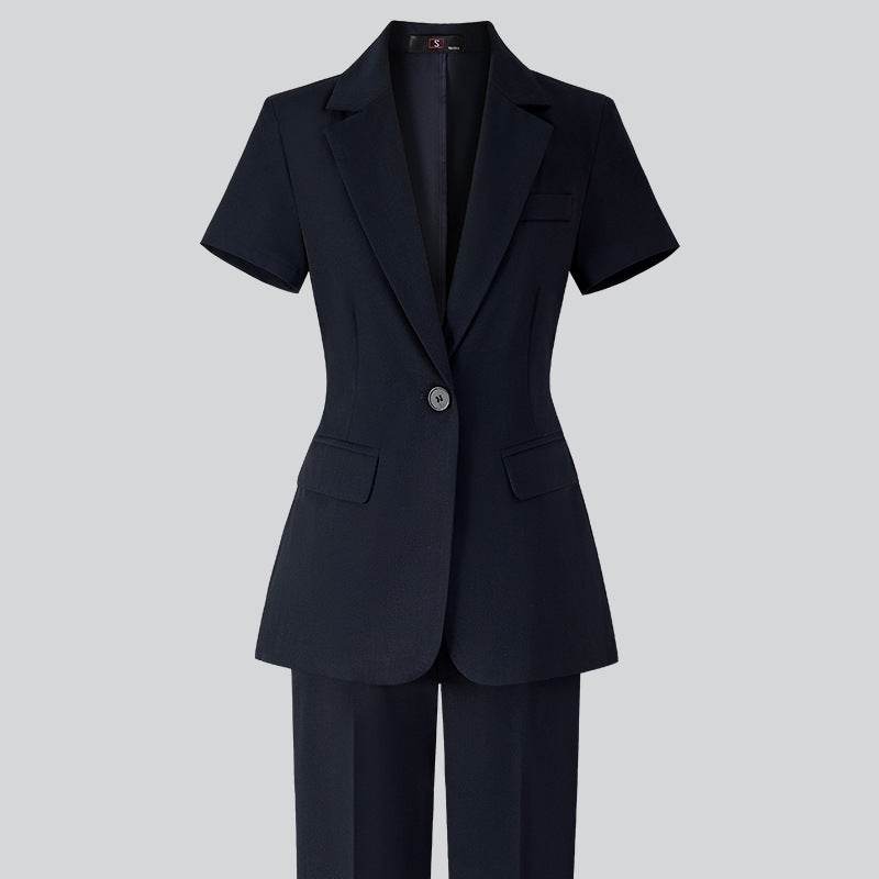 Women's Minimalist Formal Button Up Suit Jacket - Meli Meli CDMX