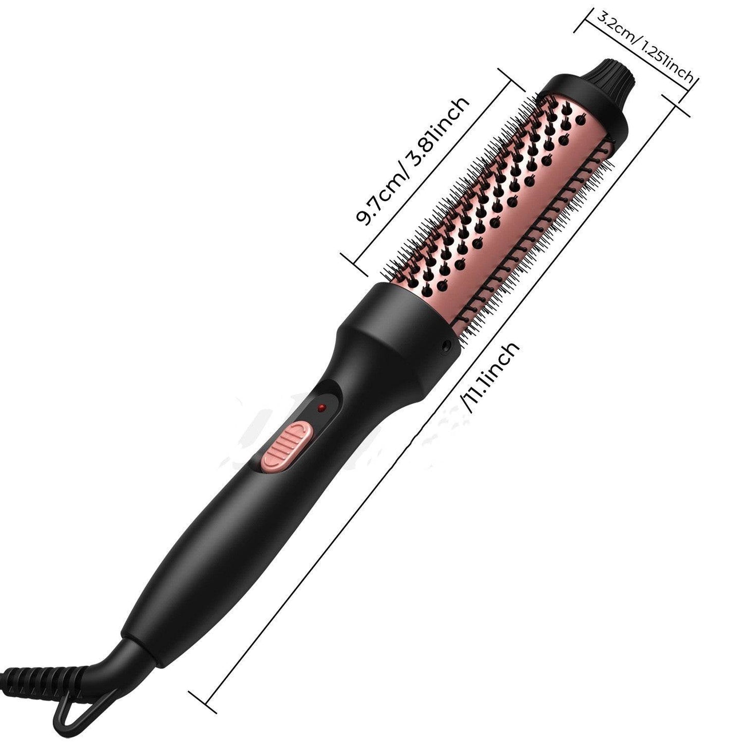 Hair Straightener And Curler Brush Hair Dryer High-power Hot Air - Meli Meli CDMX