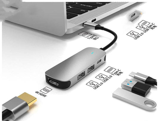Hub Multi-function Hub HDMI Docking Station Notebook Converter - Meli Meli CDMX
