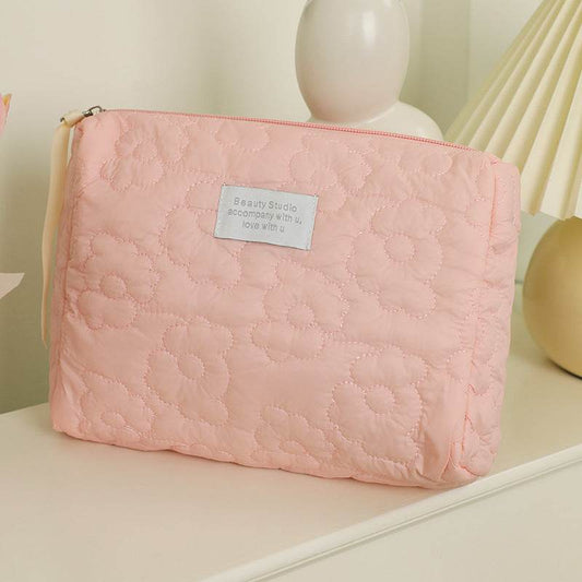 Quilted Candy Color Cute Storage Bag For Women - Meli Meli CDMX