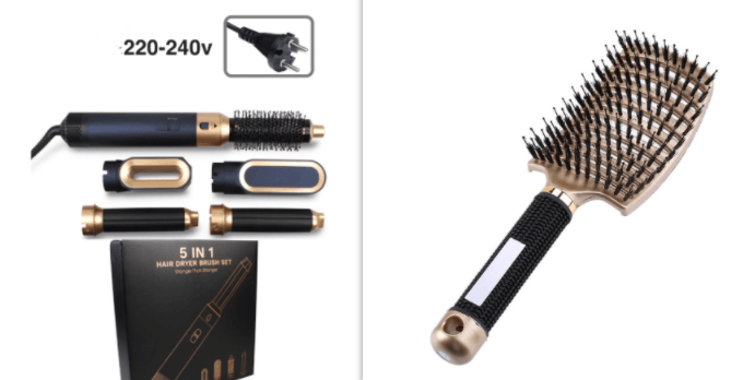 New Hair Dryer Multi Hair Styler 5 In1 Curling Iron Hair - Meli Meli CDMX