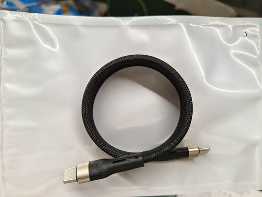 Magnetic Storage PD Fast Charging Typec Magic Rope Woven Data Cable - Meli Meli CDMX