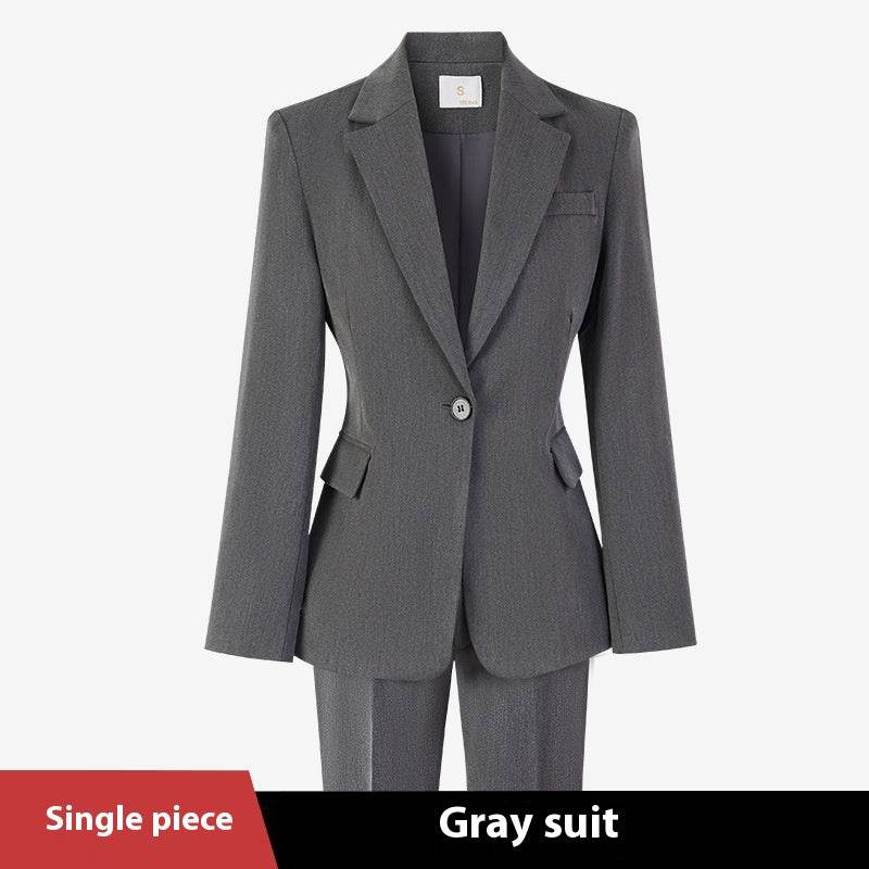 Women's Minimalist Formal Button Up Suit Jacket - Meli Meli CDMX