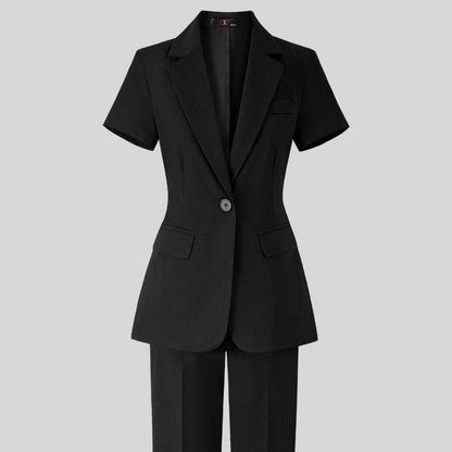 Women's Minimalist Formal Button Up Suit Jacket - Meli Meli CDMX