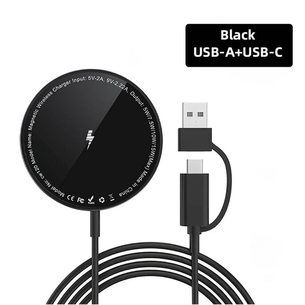 Magsafe Magnetic Fast Charge 15W Wireless Charger - Meli Meli CDMX