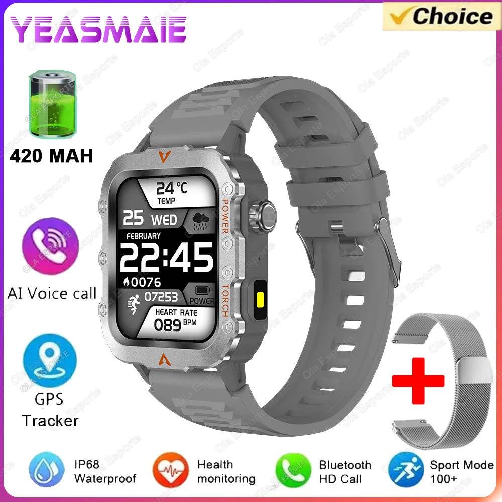 Outdoor Sport Smart Watch with Led Lighting Men Women Watches Fitness Track ECG+PGG Smart Watch for huawei xiaomi Samsung apple - Meli Meli CDMX