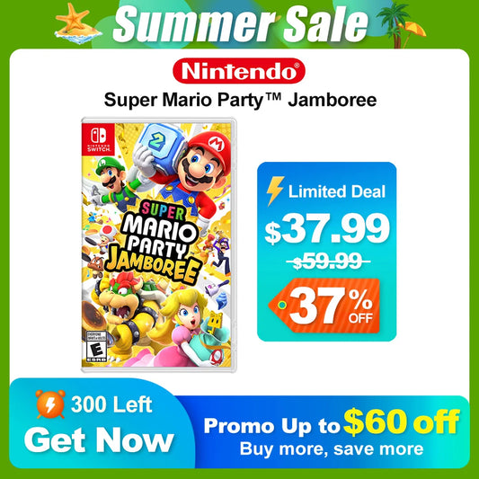 Super Mario Party Jamboree Nintendo Switch Game 100% New Physical Game Card Party Genre Board Game for Nintendo Switch OLED