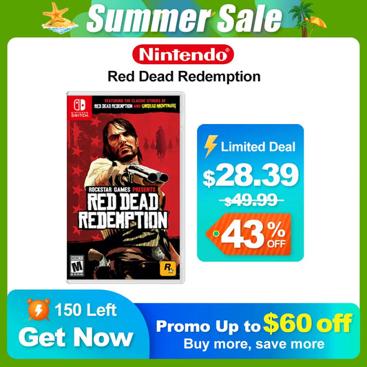 Red Dead Redemption Nintendo Switch Game Deals 100% Original Physical Game Card Action Genre 1 Player for Switch Game Console