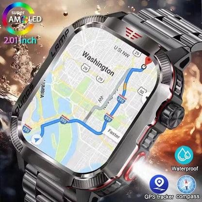 Outdoor Sport Smart Watch with Led Lighting Men Women Watches Fitness Track ECG+PGG Smart Watch for huawei xiaomi Samsung apple - Meli Meli CDMX