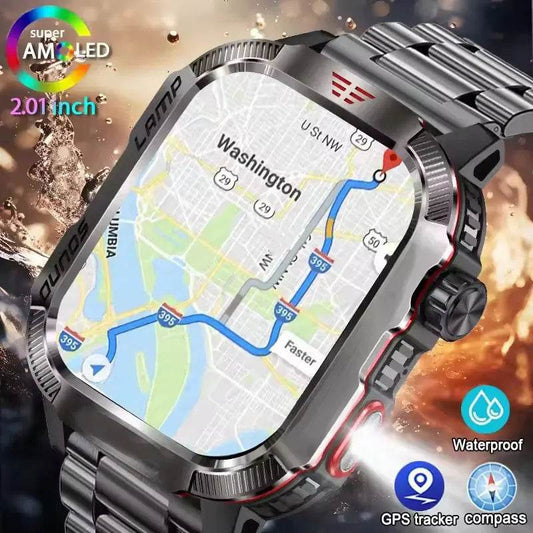 Outdoor Sport Smart Watch with Led Lighting Men Women Watches Fitness Track ECG+PGG Smart Watch for huawei xiaomi Samsung apple - Meli Meli CDMX