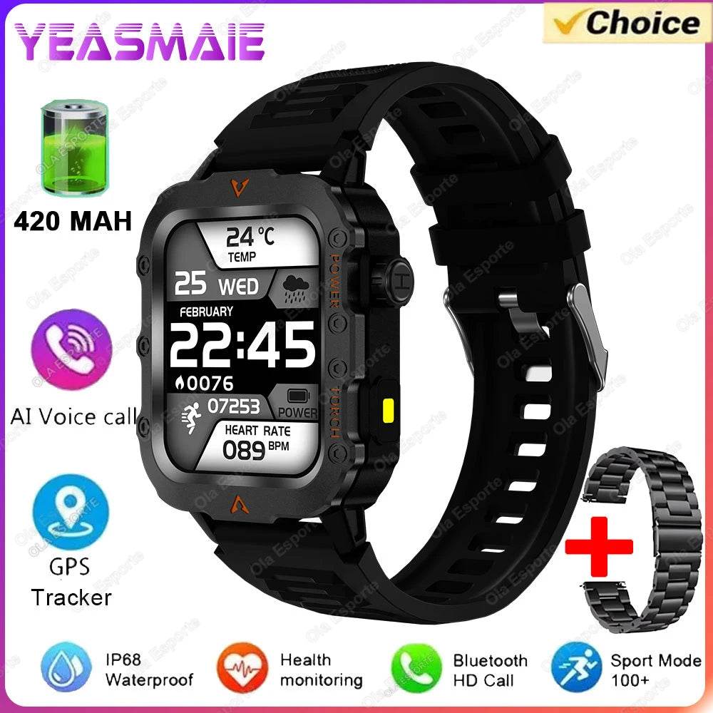 Outdoor Sport Smart Watch with Led Lighting Men Women Watches Fitness Track ECG+PGG Smart Watch for huawei xiaomi Samsung apple - Meli Meli CDMX
