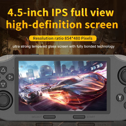 GAMINJA SF3000 4.5 Inch IPS Screen Portable Handheld Game Player Retro Video Game Console Built-in 20000+ Games For PS1/GBA/SFC