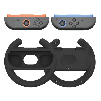 2pcs/Set Racing Steering Wheels for Nintendo for Switch 2 Joy-con Gamepad Left Right Game Steering Wheel Racing Game Wheel
