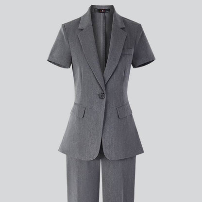 Women's Minimalist Formal Button Up Suit Jacket - Meli Meli CDMX