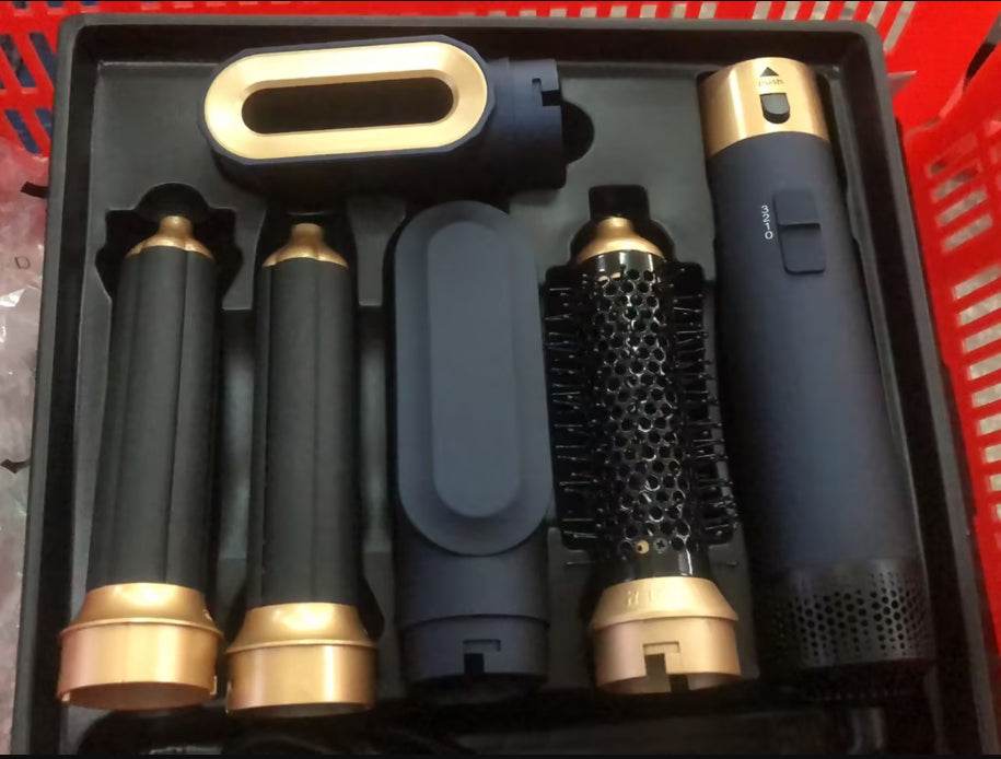 New Hair Dryer Multi Hair Styler 5 In1 Curling Iron Hair - Meli Meli CDMX