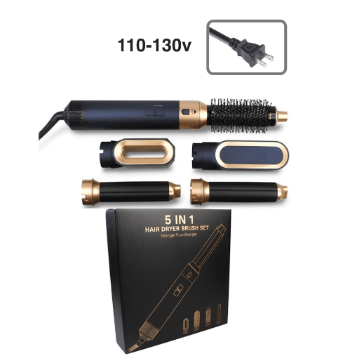 New Hair Dryer Multi Hair Styler 5 In1 Curling Iron Hair - Meli Meli CDMX