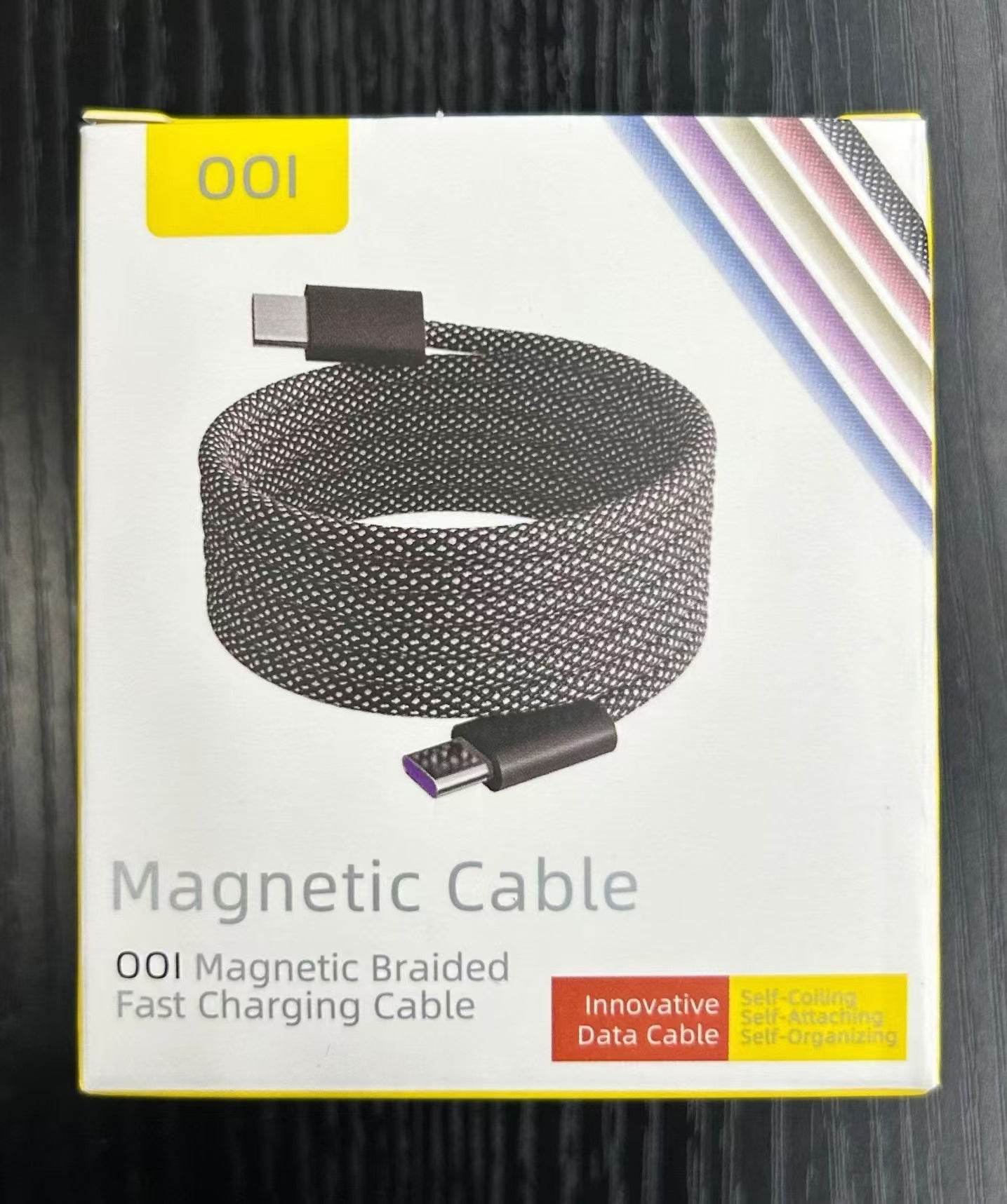Magnetic Mobile Phone Tablet Fast Charge Storage Data Cable - Meli Meli CDMX