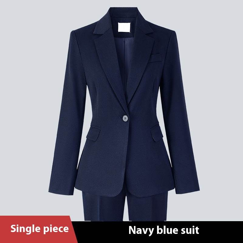 Women's Minimalist Formal Button Up Suit Jacket - Meli Meli CDMX