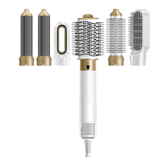 Electric Multifunctional For Curling Or Straightening Hairstyle Fluffy Shape Blowing Combs - Meli Meli CDMX