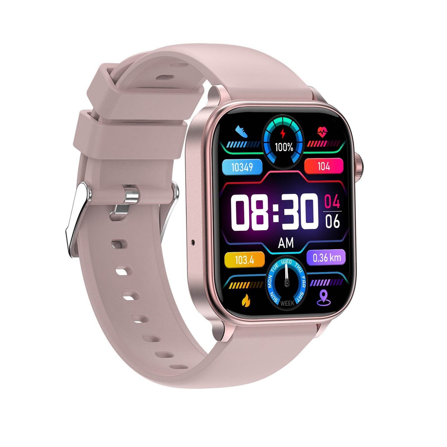 New ET570 Smart Watch Bluetooth Calling ECG ECG Function Non-invasive Blood Glucose Real Blood Oxygen Bracelet - Meli Meli CDMX